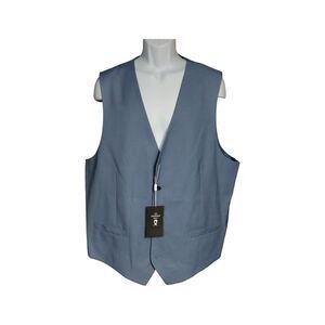 The Groomsman Suit Vest Size 52T Light Blue Formal Special Occasion Gala Classic